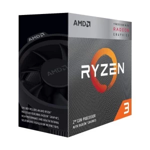 (Single) AMD Ryzen 3 3200G 3.6GHz-4.0GHz 4 Core AM4 Socket Processor With Vega 8 Graphics