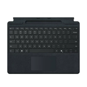 (Bundle with PC) Microsoft Surface Pro for Business Black Signature Keyboard with Slim Pen Tray (For Surface Pro X, 8, 9, 10 & 11 Copilot+ PC)