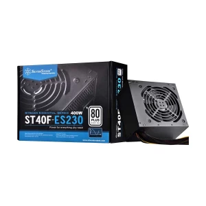 SilverStone ST40F-ES230 Essential 400W Non Modular 80 Plus Certified Power Supply #SST-ST40F-ES230