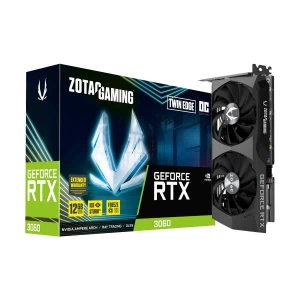 ZOTAC Gaming GeForce RTX 3060 Twin Edge OC 12GB GDDR6 Graphics Card #ZT-A30600H-10M (Bundle with PC)