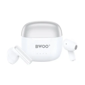 Bwoo BO-BW41-WH White TWS Bluetooth Earbuds