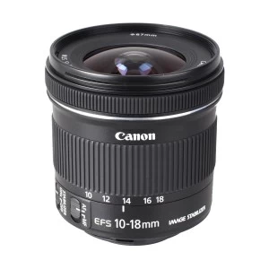 Canon EF-S 10-18mm f/4.5-5.6 IS STM Camera Lens (No Warranty)