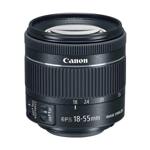Canon EF-S 18-55mm f/4-5.6 IS STM Camera Lens (No Warranty)
