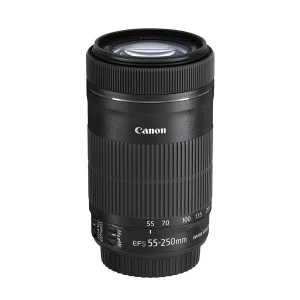 Canon EF-S 55-250mm F4-5.6 IS STM Camera Lens (No Warranty)