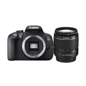Canon EOS 700D Digital SLR Camera Body With EF-S 18-55mm 1:3.5-5.6 III Lens (No Warranty)