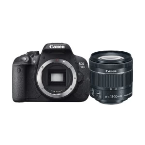 Canon EOS 700D Digital SLR Camera Body With EF-S 18-55mm 1:4-5.6 IS STM Lens (No Warranty)