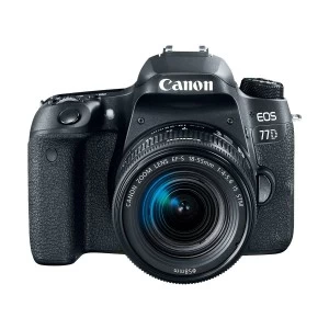 Canon EOS 77D Digital SLR Camera Body With EF-S 18-55mm STM Lens (No Warranty)
