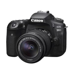 Canon EOS 90D Digital SLR Camera Body with 18-55mm STM Lens (No Warranty)