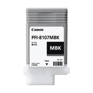 Canon PFI-8107 MBK 130ml Matte Black Ink Cartridge #6709B001AA