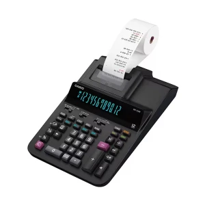 Casio DR-120R-BK 12 Digit Black Printing Calculator