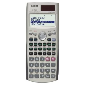 Casio FC-200V Financial Calculator #C38