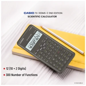 Casio FX-100MS-2 2nd Edition Scientific Calculator #C76B