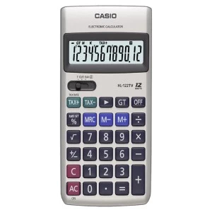 Casio HL-122TV 12 Digit Standard Desktop Calculator #A06