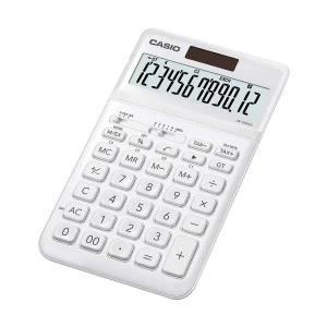 Casio JW-200SC-WE Compact Desk Type Stylish & Colorful Desktop Standard Calculator #CB186