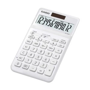CASIO JW-200SC-WE 12 Digit Compact Desk Type Stylish & Colorful Desktop Standard Calculator #CB186