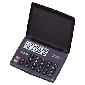 Casio LC-160LV 8 Digit Portable Type Calculator #A31