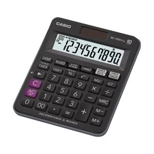 CASIO MJ-100D Plus-W-DP-W 10 Digit Check & Recheck Mini Desk Type Tax Calculator #CB159