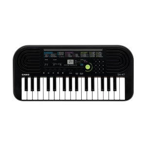 CASIO SA-47 Black & Grey Portable Musical Keyboard Piano without Adapter