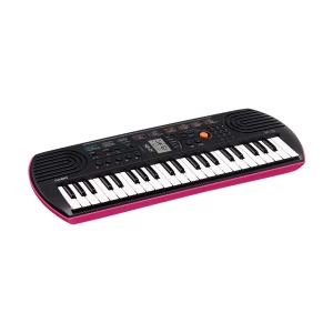 CASIO SA-78 Black & Pink Portable Musical Keyboard Piano without Adapter