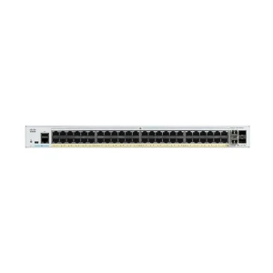 Cisco C1000-48P-4X-L 52 Port (48 Port 10/100/1000 Ethernet PoE+, 4 Port 10G SFP+ uplinks) Managed Network Switch