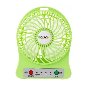Click Handy Green Rechargeable Pocket Fan (4.5W)