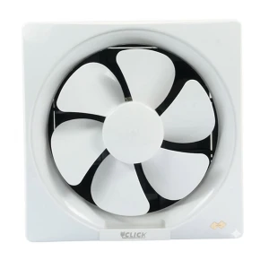 Click Pro 10 Inch White Automatic Shutter Exhaust Fan
