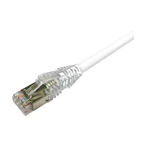 CommScope Cat-6A Shielded, 3 Meter, White Network Cable #NPC6ASZDB-WT003M, Patch Cord