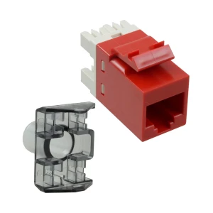 CommScope SL110-6-RD Cat-6 RJ45 Red Modular Jack #1375055-7