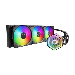 Cooler Master MasterLiquid 360 ATMOS ARGB 360mm Black Liquid CPU Cooler #MLX-D36M-A25PZ-R1