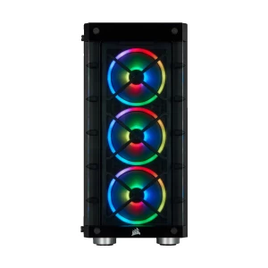 CORSAIR Crystal Series 465X RGB Black Mid Tower Smart Desktop Casing
