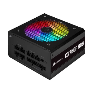 CORSAIR CX-F RGB Series CX750F RGB 750W 80 Plus Bronze Certified Fully Modular Power Supply #CP-9020218-IN / CP-9020218-UK