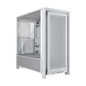 CORSAIR Frame 4000D Modular White Mid Tower E-ATX Gaming Desktop Case #CC-9011291-WW