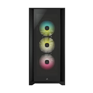 CORSAIR iCUE 5000X RGB Mid-Tower Black ATX Gaming Case #CC-9011212-WW