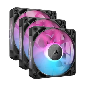 Corsair iCUE LINK RX120 RGB 120mm PWM (3xFAN) Black Casing Cooling Fan #CO-9051018-WW