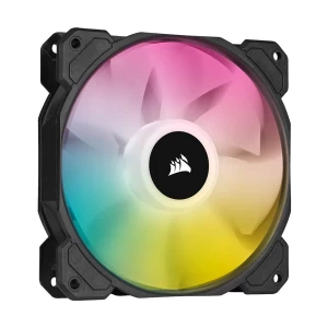 CORSAIR iCUE SP120 RGB ELITE Performance 120mm Black Single Case Fan #CO-9050108-WW (Bundle with PC)