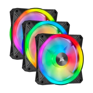 CORSAIR QL120 RGB 120mm PWM 3 Case Fan Pack casing cooling fan #CO-9050098-WW