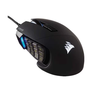 CORSAIR SCIMITAR RGB ELITE Optical MOBA/MMO Wired Black Gaming Mouse #CH-9304211-AP