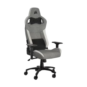 CORSAIR T3 RUSH Fabric (2023) Gray & White Gaming Chair #CF-9010058-WW