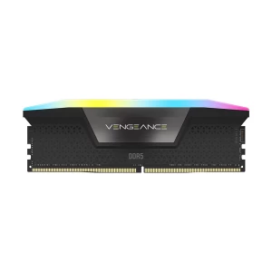 Corsair Vengeance RGB 16GB DDR5 6000MHz Black Gaming Desktop RAM #CMH32GX5M2E6000C36 (Bundle with PC)