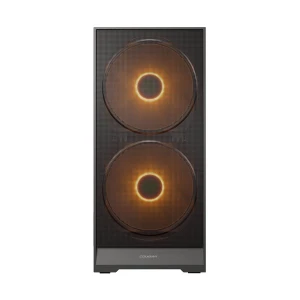 COUGAR Airface 180 Reverse ARGB Mid Tower Black (Tempered Glass Side Window) ATX Gaming Desktop Case