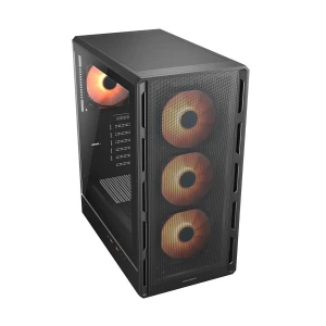 Cougar Airface Pure Pro Mid Tower Black (Tempered Glass Window) ATX Gaming Desktop Casing