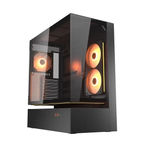 Cougar CFV235 Mid Tower Black (Tempered Glass Window) ATX Gaming Desktop Casing