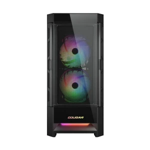Cougar Duoface RGB Mid Tower Black (Tempered Glass Side Window) E-ATX Gaming Desktop Casing