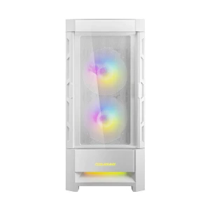 Cougar Duoface RGB Mid Tower White (Tempered Glass Side Window) E-ATX Gaming Desktop Casing