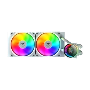 Cougar Poseidon Elite ARGB 240 AIO White Liquid CPU Cooler