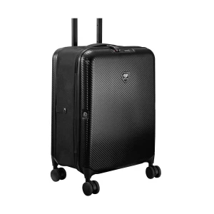 Cougar QUESTER Black Lightweight Collapsible Multi-terrain Carbon Fiber Texture Travel Case