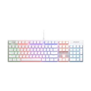 COUGAR Ultimus EX RGB Wired White (Red Switch) Mechanical Gaming Keyboard