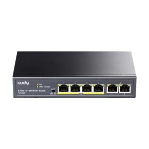 Cudy FS1006P 6 Port 10/100Mbps PoE+ Unmanaged 4 PoE+ Switch with 2 Uplink Port