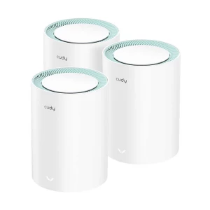 Cudy M1300 AC1200 Mbps Gigabit Dual-Band Mesh Wi-Fi 5 System (3-Pack)