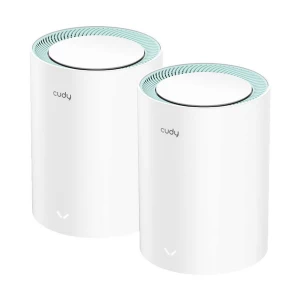 Cudy M1300 AC1200 Mbps Gigabit Dual-Band Mesh Wi-Fi 5 System (2-Pack)